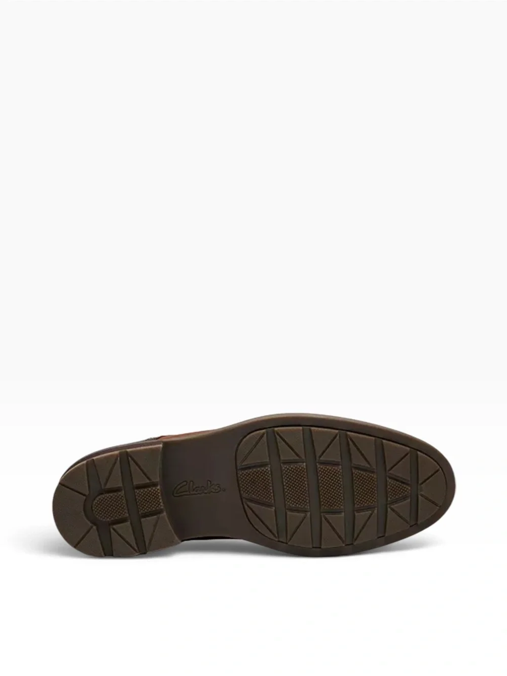 Clarks polished leather